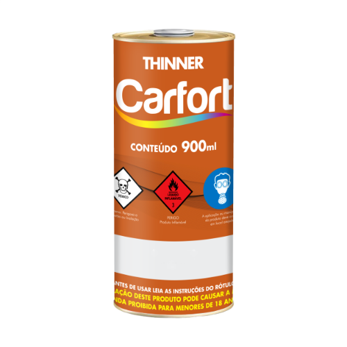 THINNER ACABAMENTO 900ML CARFORT