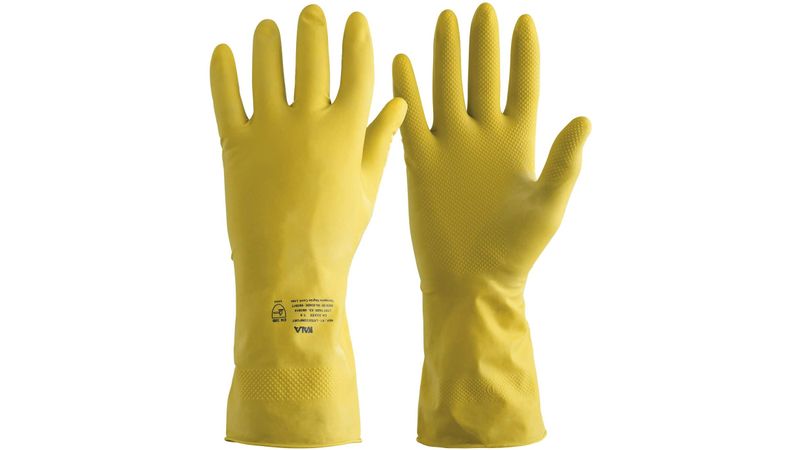LUVA LATEX AMARELA GG