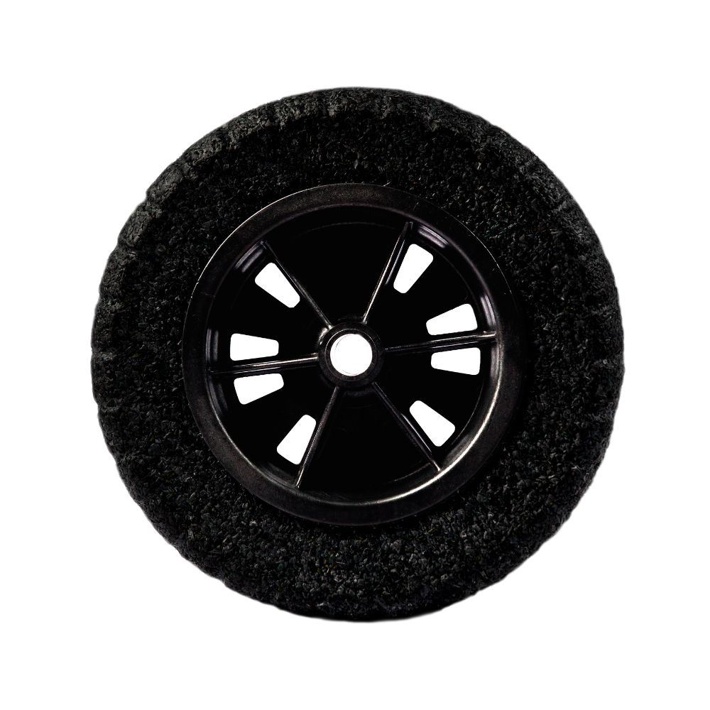 PNEU COMPLETO EM BORRACHA - 3.50 x 8 x 3/4" (19MM) - LINHA EXTRAFORTE