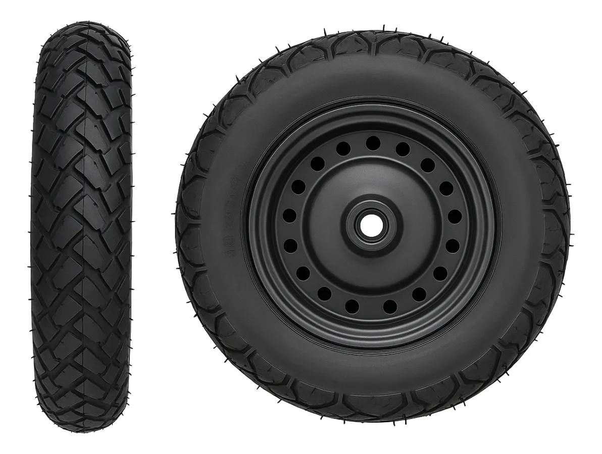 RODA PNEU CAMARA 3,25-8 ROLETE 1" LOTUS CAP.100KG