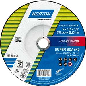 DISCO DESB. P/FERRO BDA640 NORTON 7